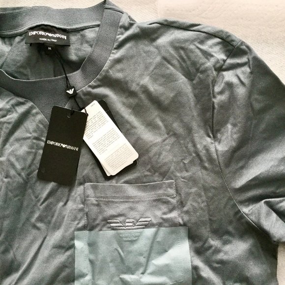 Emporio Armani Gray Shirt - Picture 1 of 3